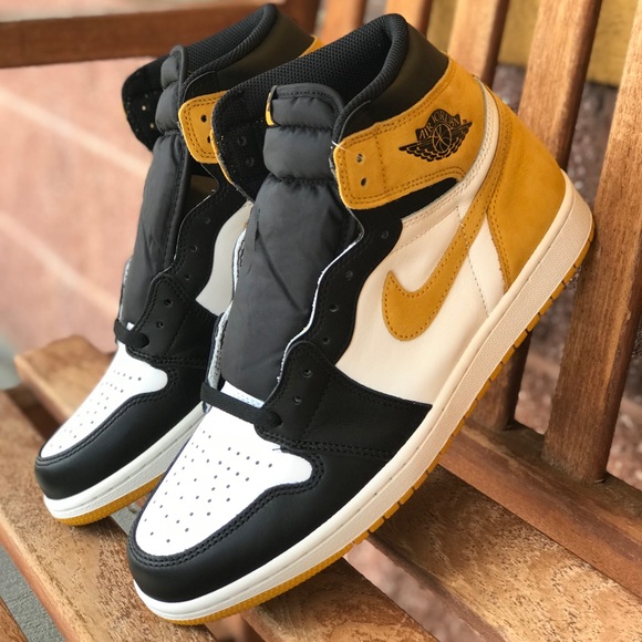 air jordan 1 yellow ochre